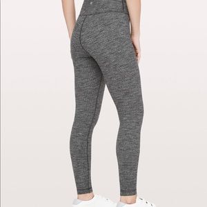 Lululemon Wunder Under High Rise Heathered Size 6